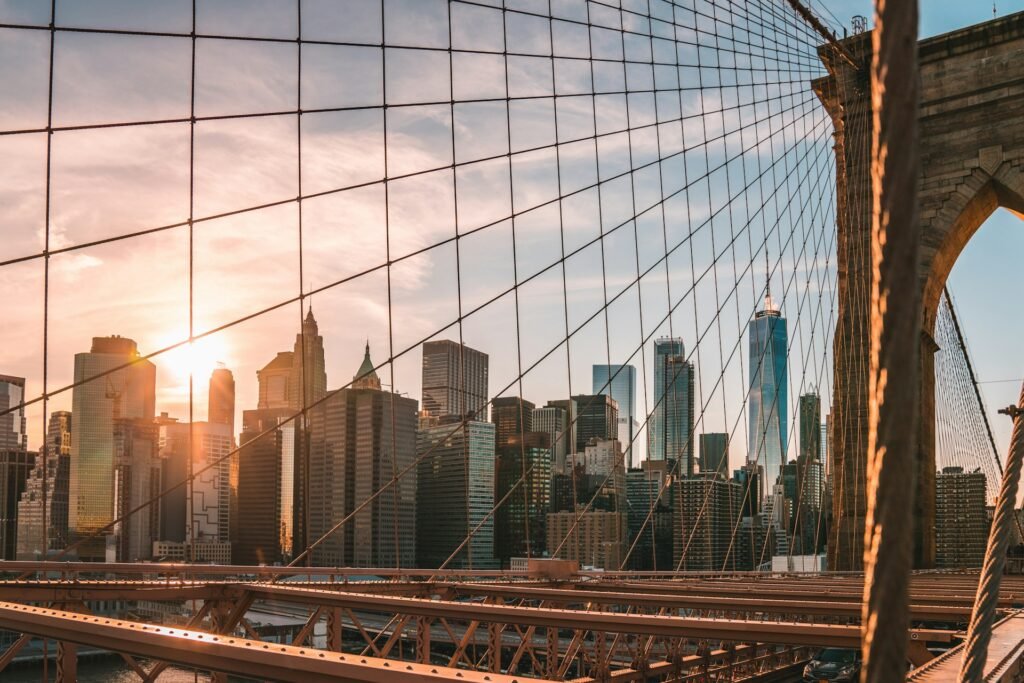 New York au lever du soleil